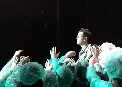 Escena de 'Orfeo ed Euridice', ópera de Gluck, En la imagen, Orfeo en los campos Elíseos