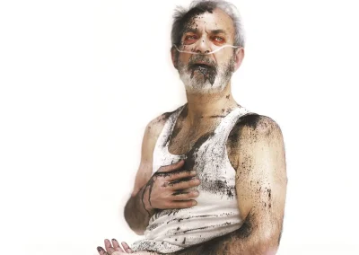 Escena de 'Orfeo ed Euridice', ópera de Gluck, dirigida por Alberto Trijueque Pegalajar. En la imagen, el actor javier lago