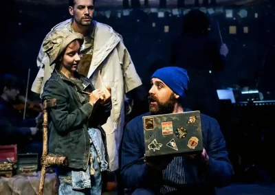 amahl visitantes nocturnos Gian Carlo Menotti reyes magos teatro real david barerra gabriel mas