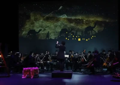 amahl visitantes nocturnos Gian Carlo Menotti reyes magos teatro real lucia marin direccion musical